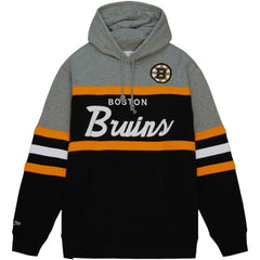 NHL Boston Bruins Head Coach Pullover Hoodie - Black/Gray