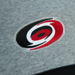 NHL Carolina Hurricanes Head Coach Pullover Hoodie - Red/Gray