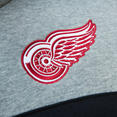 NHL Detroit Red Wings Head Coach Pullover Hoodie - Red/Gray