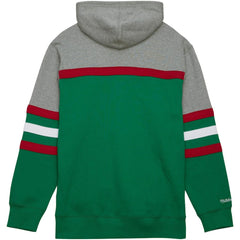 NHL Minnesota Wild Head Coach Pullover Hoodie - Green/Gray