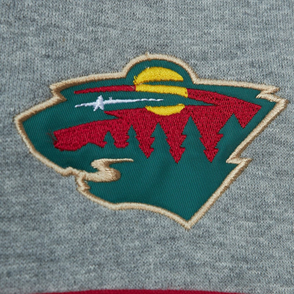 NHL Minnesota Wild Head Coach Pullover Hoodie - Green/Gray