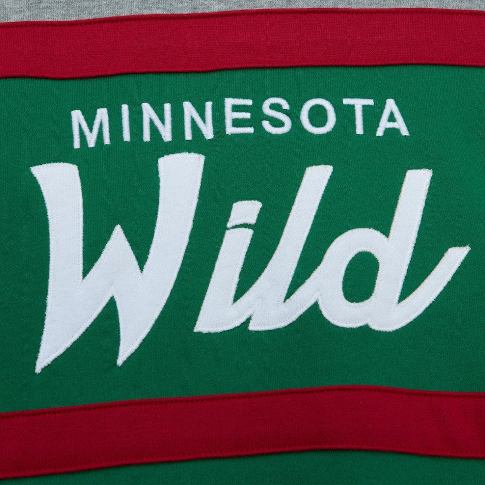 NHL Minnesota Wild Head Coach Pullover Hoodie - Green/Gray