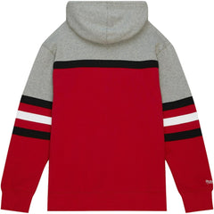 NHL New Jersey Devils Head Coach Pullover Hoodie - Red/Gray