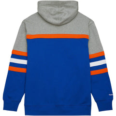NHL New York Islanders Head Coach Pullover Hoodie - Royal/Gray