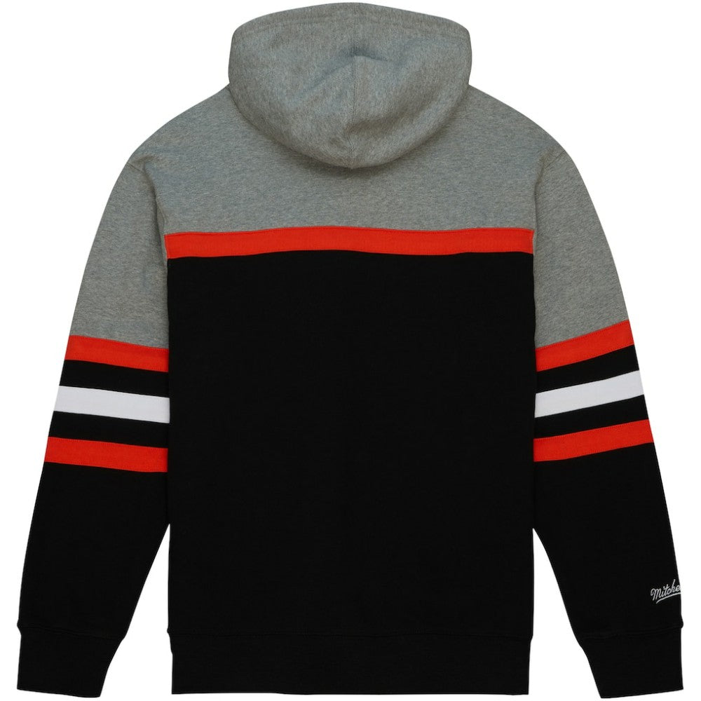NHL Philadelphia Flyers Head Coach Pullover Hoodie - Black/Gray