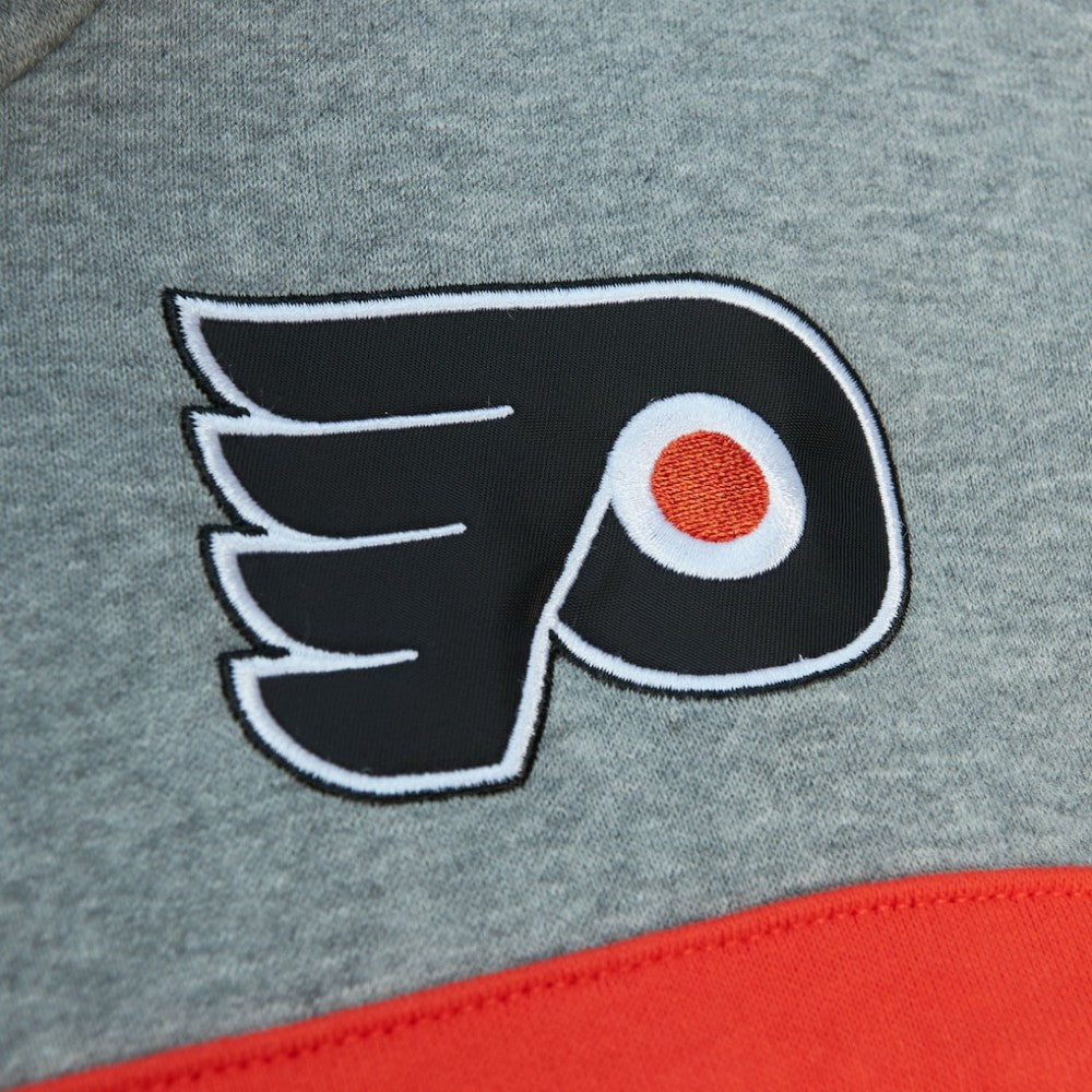 NHL Philadelphia Flyers Head Coach Pullover Hoodie - Black/Gray