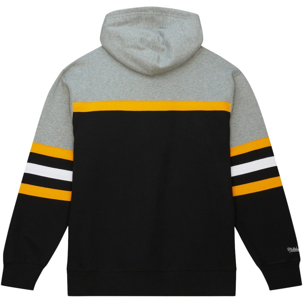 NHL Pittsburgh Penguins Head Coach Pullover Hoodie - Black/Gray