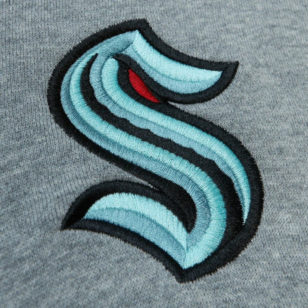 NHL Seattle Kraken Head Coach Pullover Hoodie - Deep Sea Blue/Gray