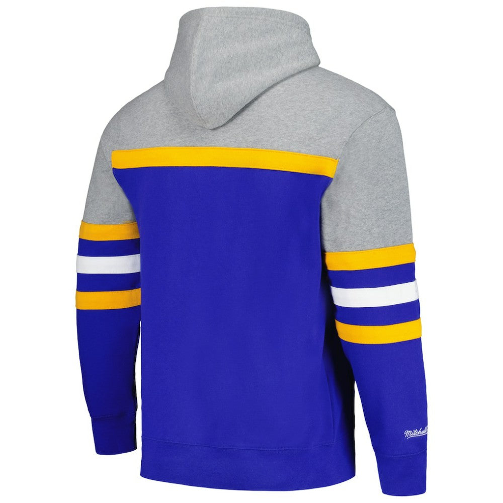 NHL St. Louis Blues Head Coach Pullover Hoodie - Blue/Gray