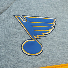 NHL St. Louis Blues Head Coach Pullover Hoodie - Blue/Gray