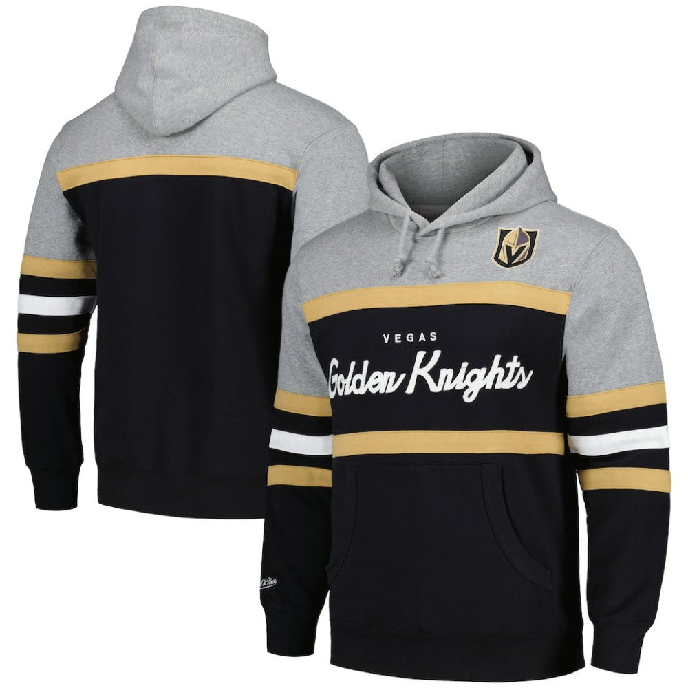 NHL Vegas Golden Knights Head Coach Pullover Hoodie - Black/Gray