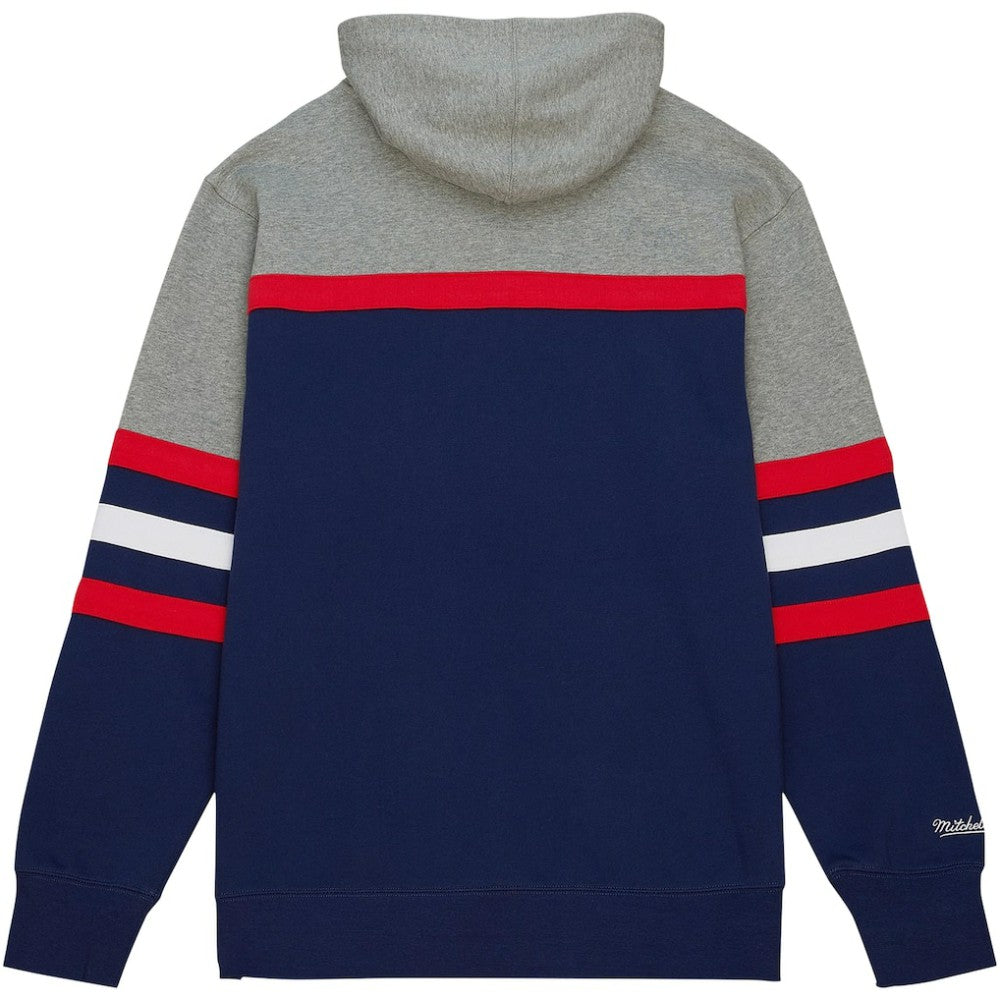 NHL Washington Capitals Head Coach Pullover Hoodie - Navy/Gray