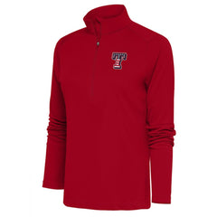 Texas Rangers Antigua Women's Patriotic Tribute Half-Zip Pullover Top - Red Pullover