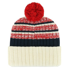 Washington Nationals '47 Tavern Cuffed Knit Hat with Pom - Natural Hats