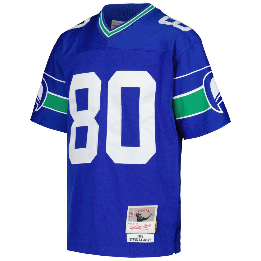 Steve Largent Seattle Seahawks Youth 1985 Retired Player Legacy Jersey Royal