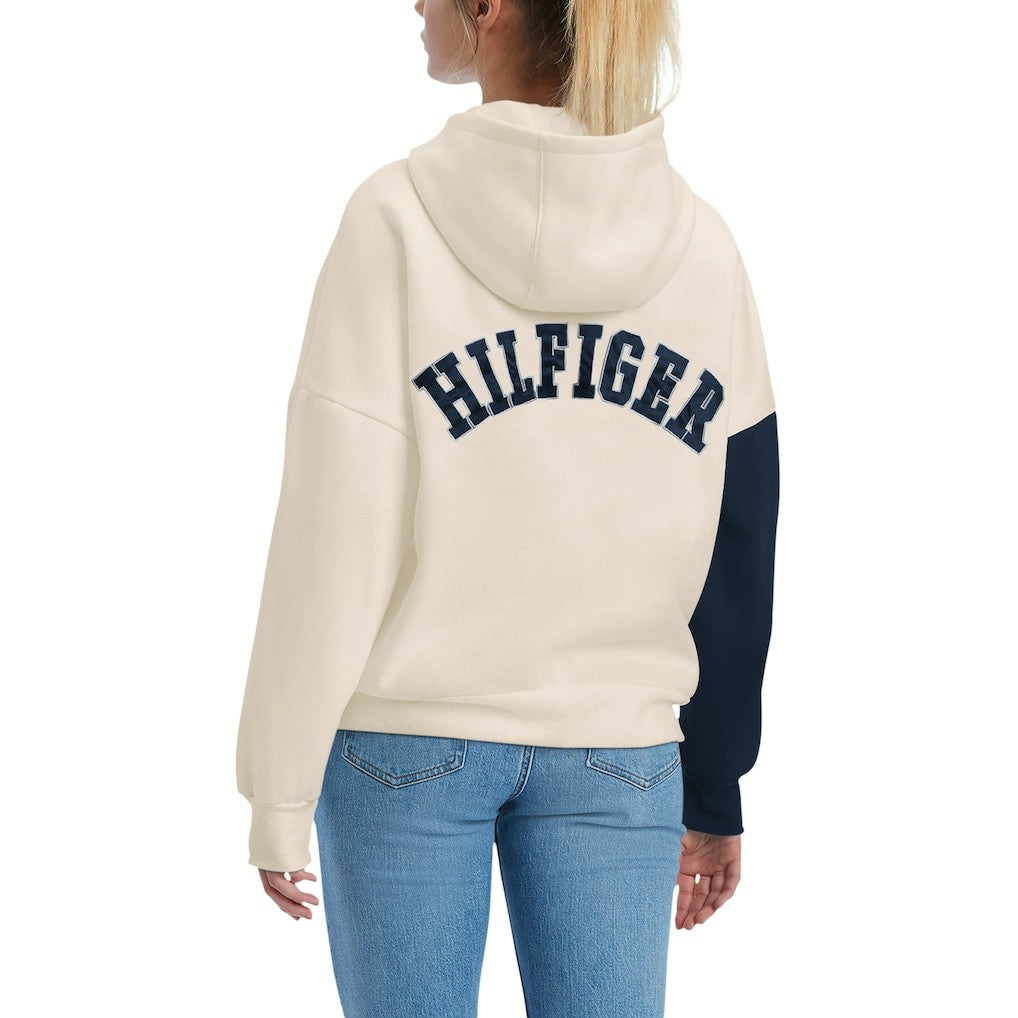 Dallas Cowboys Tommy Hilfiger Women's Harriet Pullover Hoodie Cream