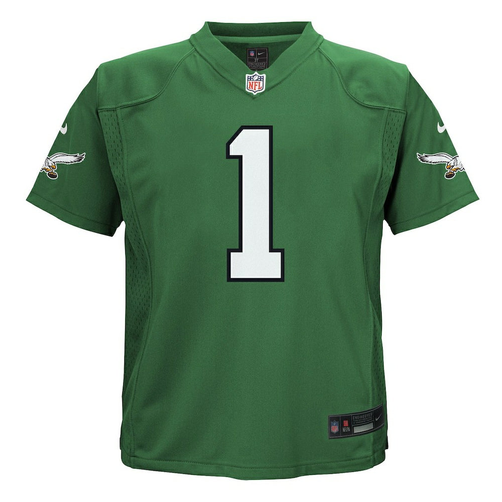 Jalen Hurts Philadelphia Eagles Preschool Game Jersey Kelly Green