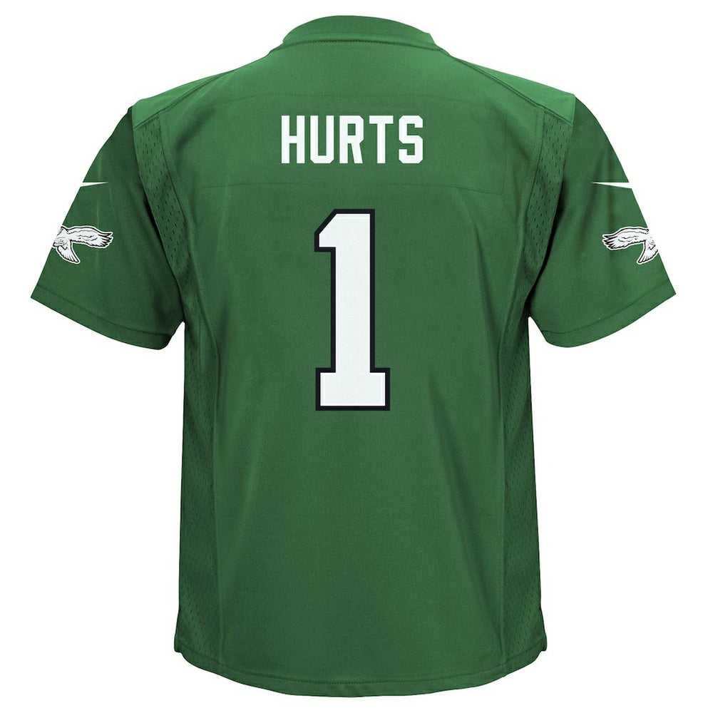 Jalen Hurts Philadelphia Eagles Preschool Game Jersey Kelly Green