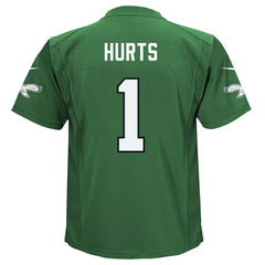 Jalen Hurts Philadelphia Eagles Preschool Game Jersey Kelly Green