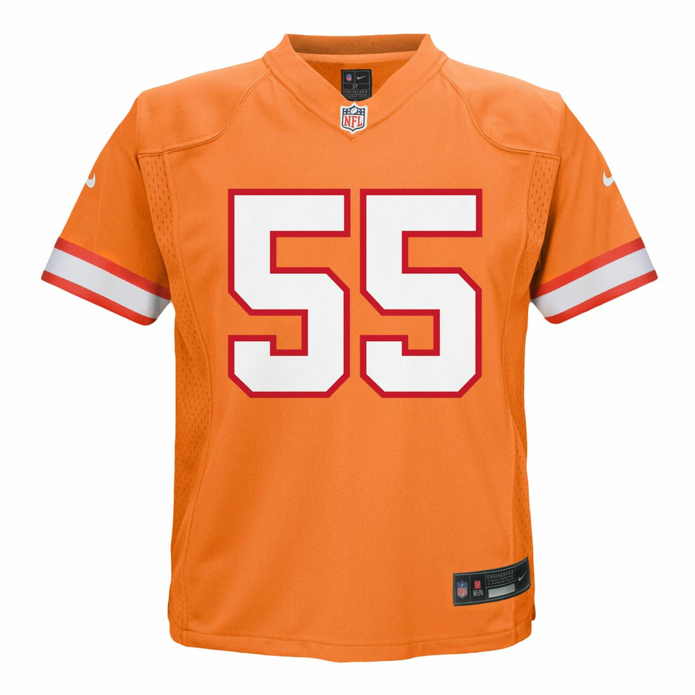 Derrick Brooks Tampa Bay Buccaneers Preschool Retired Player Game Jersey Orange