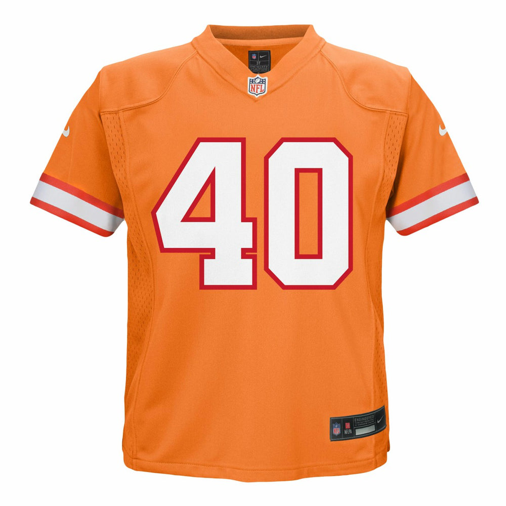 Mike Alstott Tampa Bay Buccaneers Preschool Retired Player Game Jersey Orange