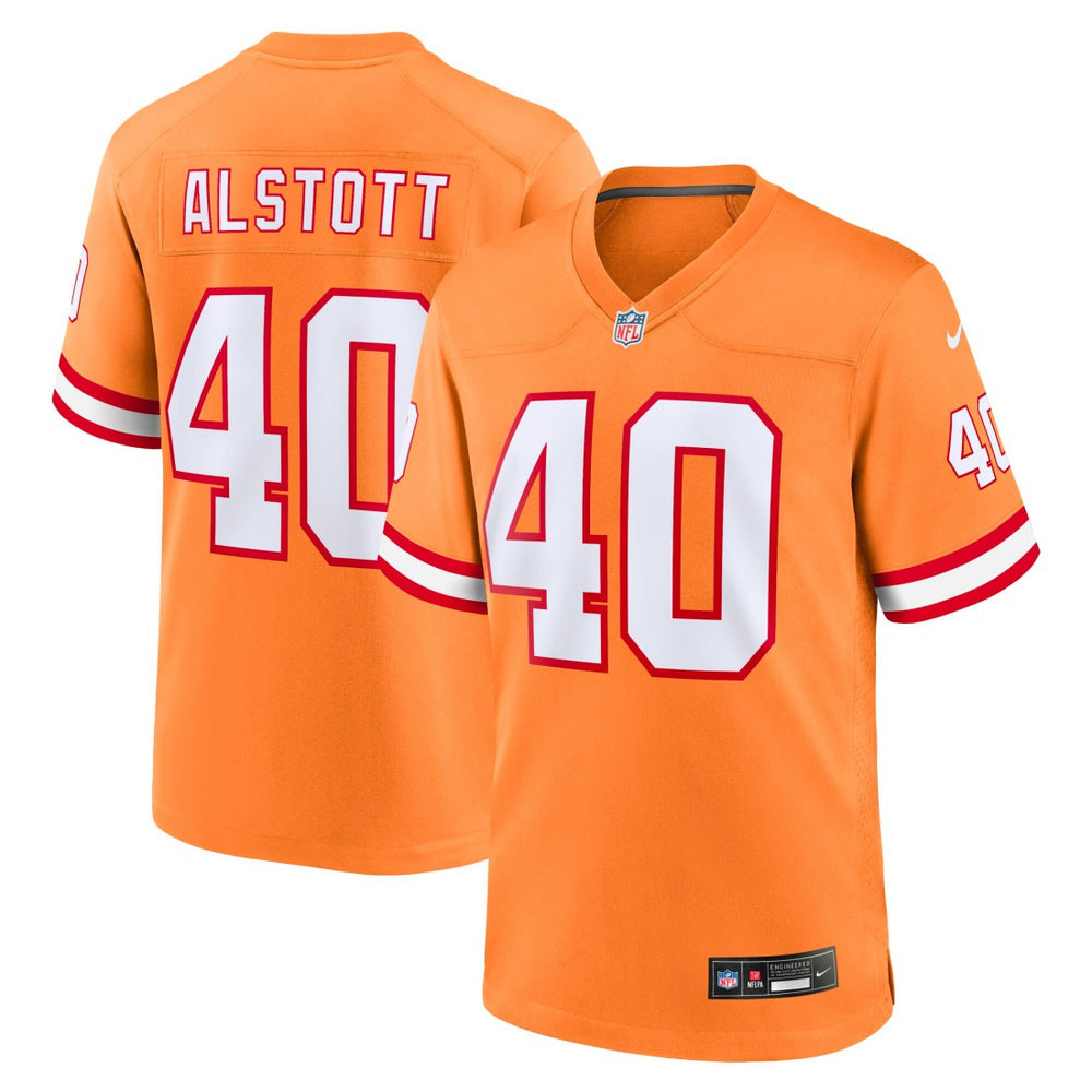 Mike Alstott Tampa Bay Buccaneers Youth Retired Player Game Jersey Orange