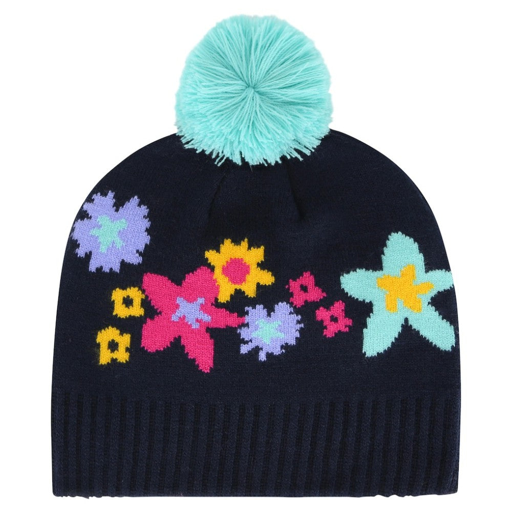 Pittsburgh Pirates '47 Girls Youth Buttercup Knit Beanie with Pom - Navy