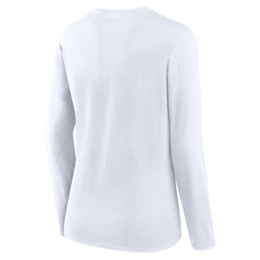 Chicago White Sox Fanatics Women's Lightweight Fitted Long Sleeve T-Shirt - White T-shirts