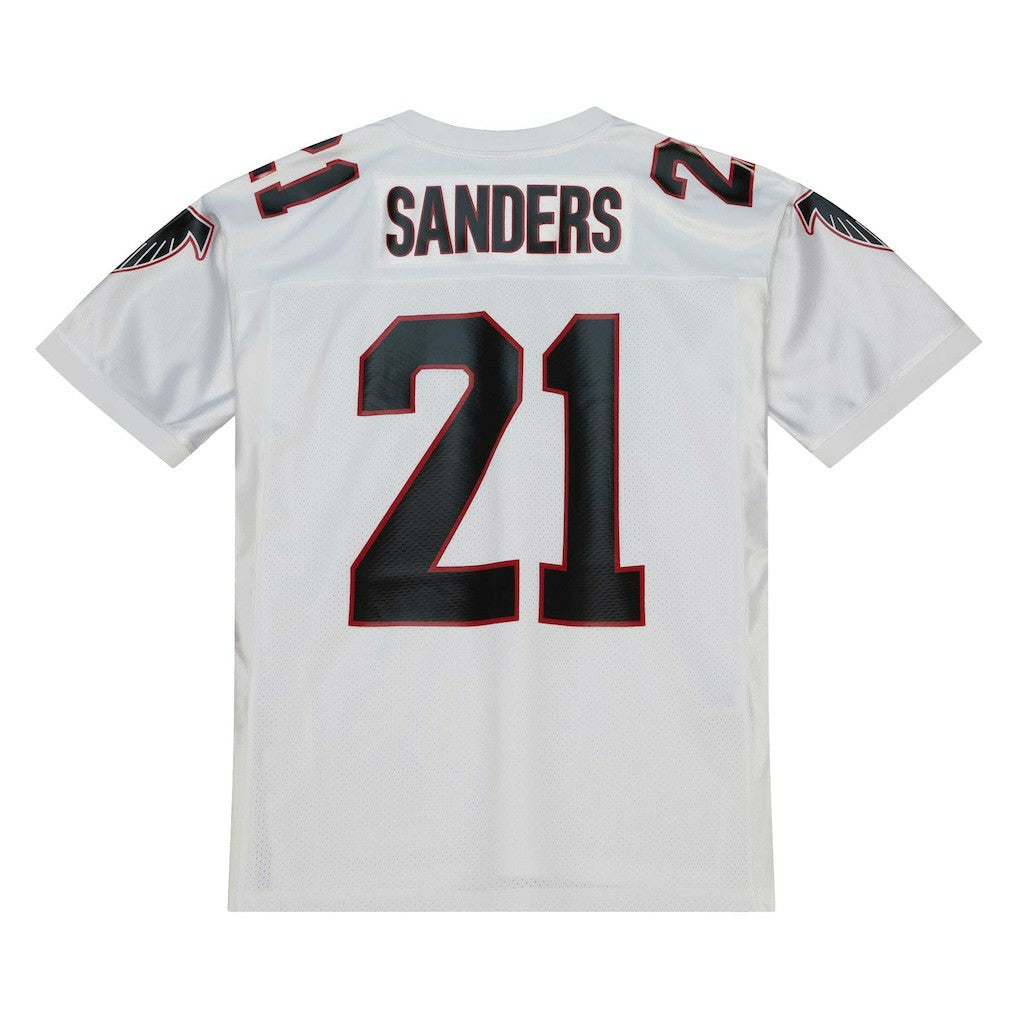 Deion Sanders Atlanta Falcons 1991 Authentic Throwback Retired Player Jersey White