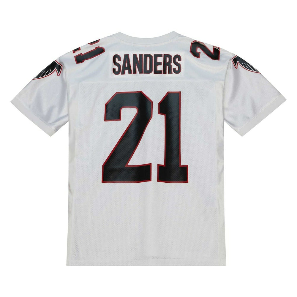 Deion Sanders Atlanta Falcons 1991 Authentic Throwback Retired Player Jersey White