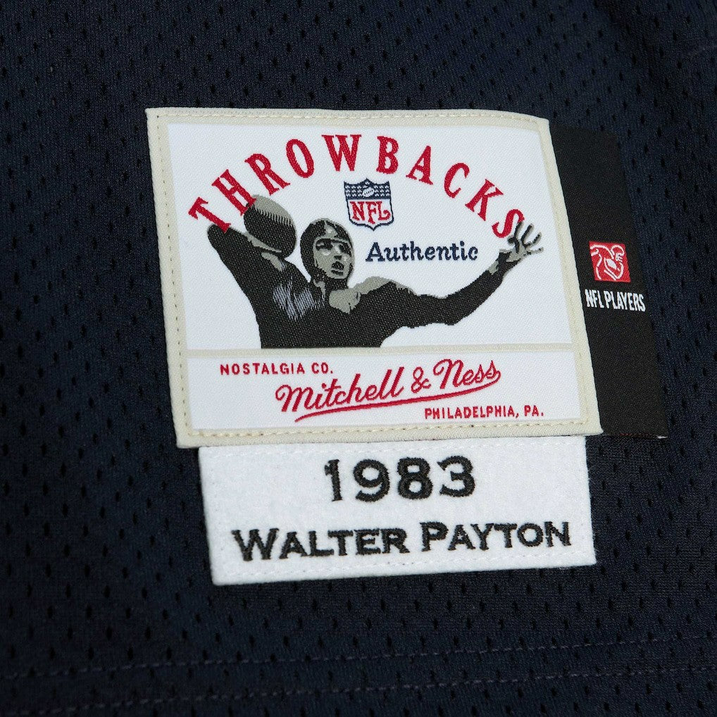Walter Payton Chicago Bears 1983 Authentic Throwback Retired Player Jersey Navy