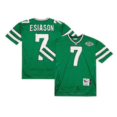 Boomer Esiason New York Jets 1993 Authentic Throwback Retired Player Pocket Jersey Kelly Green