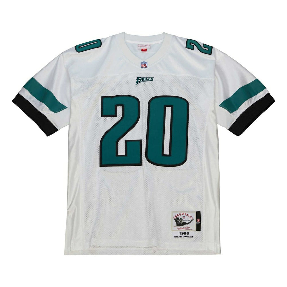 Brian Dawkins Philadelphia Eagles 1996 Authentic Throwback Retired Player Jersey White