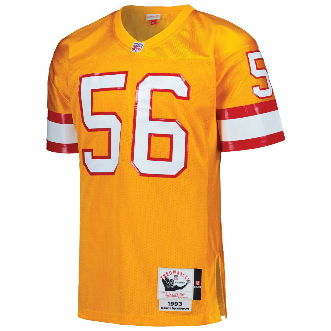 Hardy Nickerson Tampa Bay Buccaneers 1993 Authentic Throwback Retired Player Jersey Orange