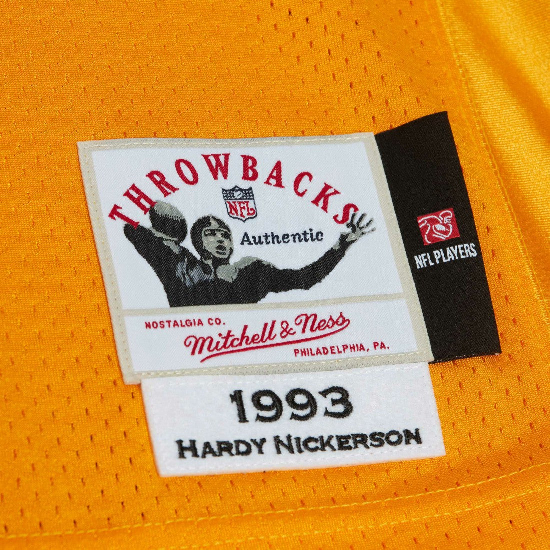 Hardy Nickerson Tampa Bay Buccaneers 1993 Authentic Throwback Retired Player Jersey Orange