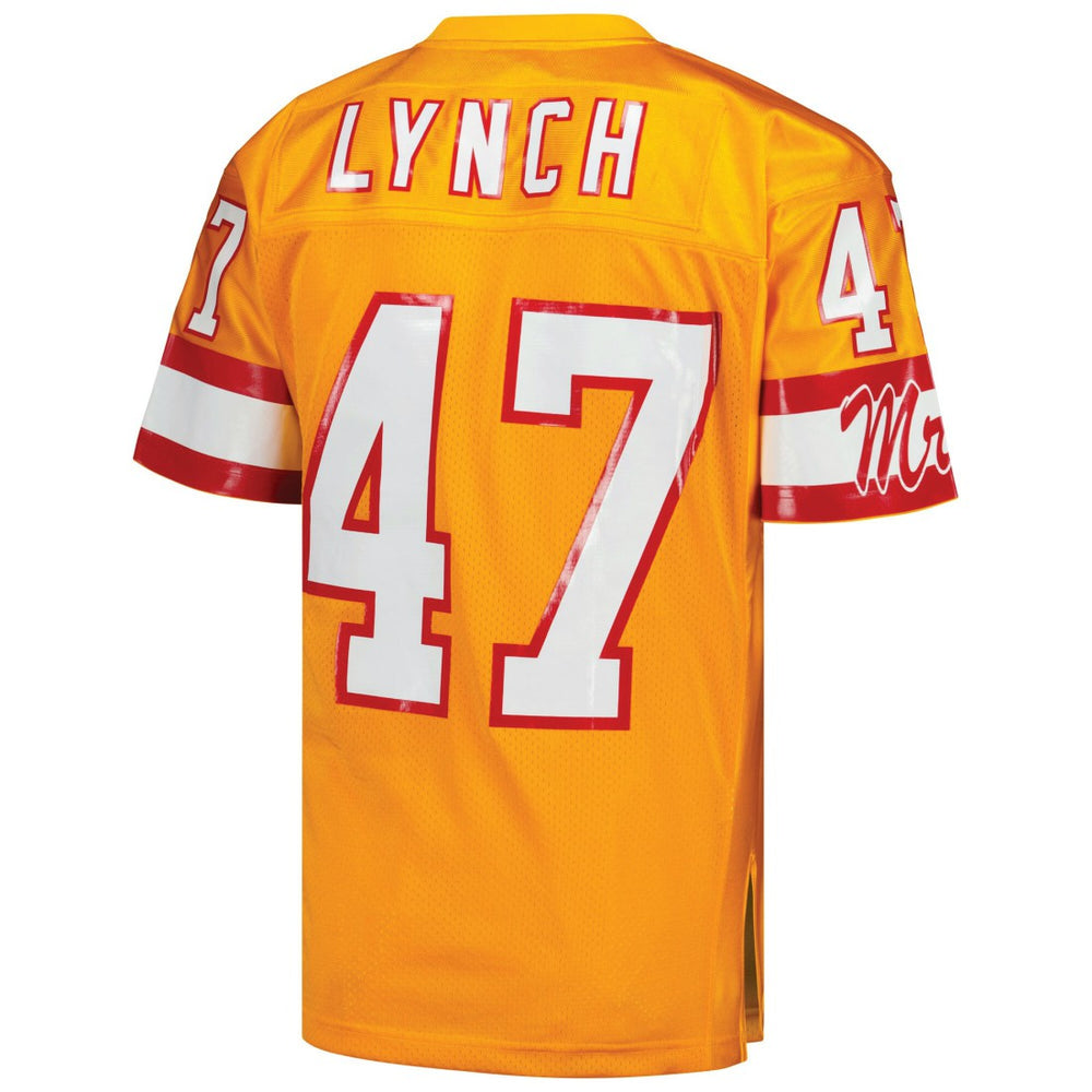 John Lynch Tampa Bay Buccaneers 1993 Authentic Throwback Retired Player Jersey Orange