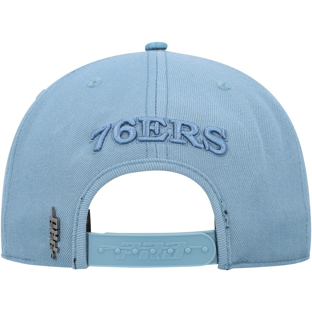 Philadelphia 76ers Pro Standard Tonal Snapback Hat Blue