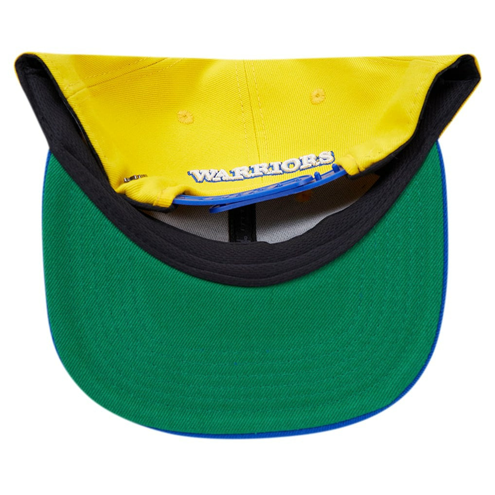 Golden State Warriors Pro Standard Pinch Chevron Adjustable Hat Gold/Royal