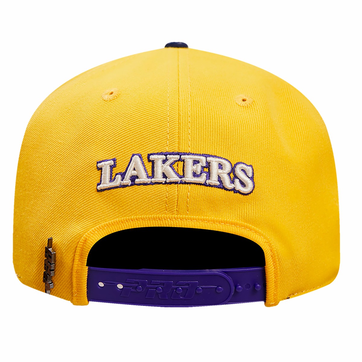 Los Angeles Lakers Pro Standard Pinch Chevron Adjustable Hat Gold/Purple