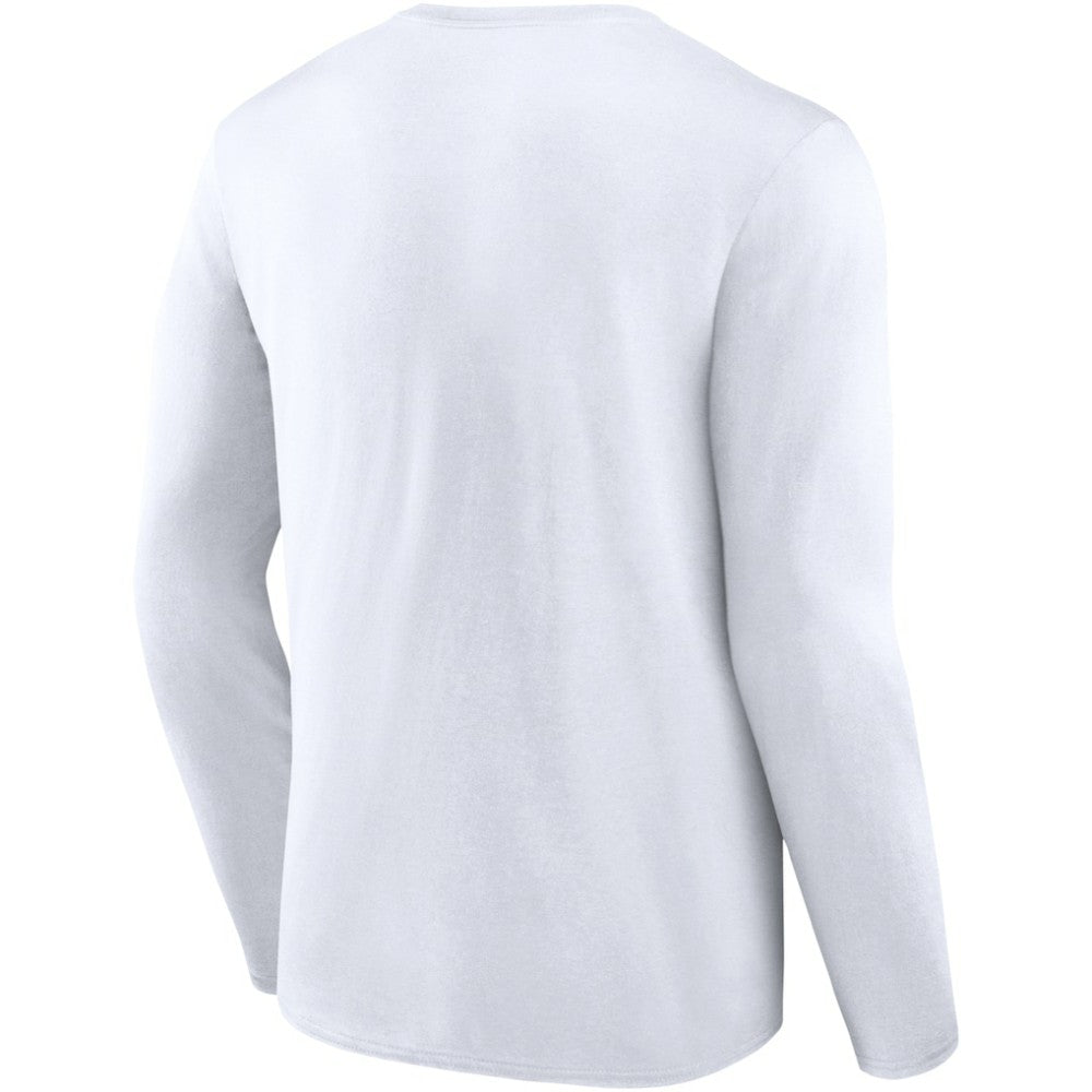 NHL Seattle Kraken Fanatics Breakaway Combo Long Sleeve T-Shirt - White