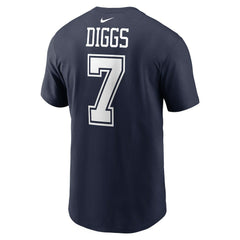 Trevon Diggs Dallas Cowboys Player Name & Number T-Shirt Navy