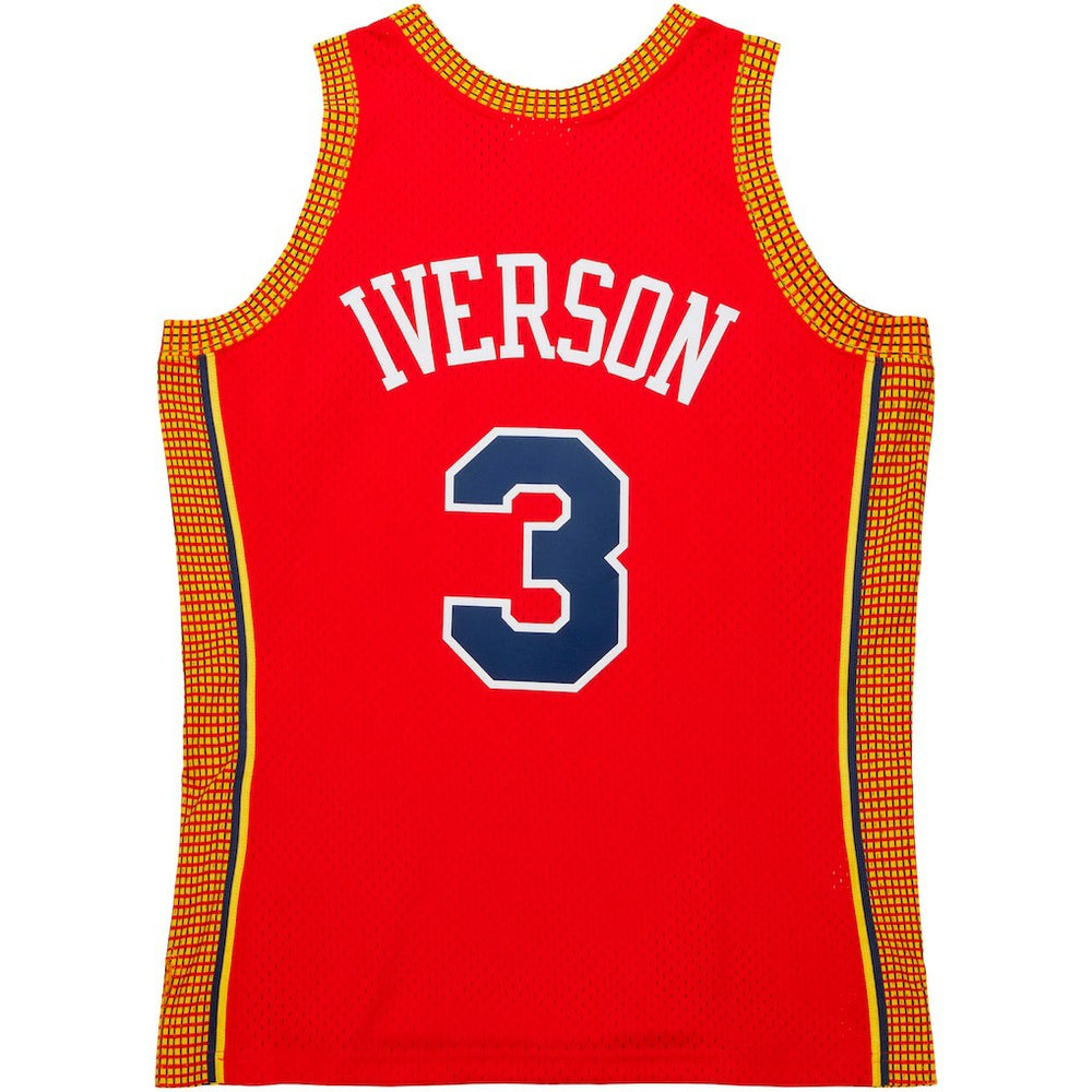 Allen Iverson Philadelphia 76ers 2004/05 Hardwood Classics Swingman Jersey Red