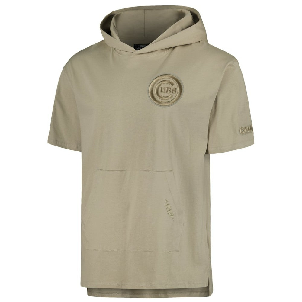 Chicago Cubs Pro Standard Neutral Hoodie T-Shirt - Khaki Hoodies