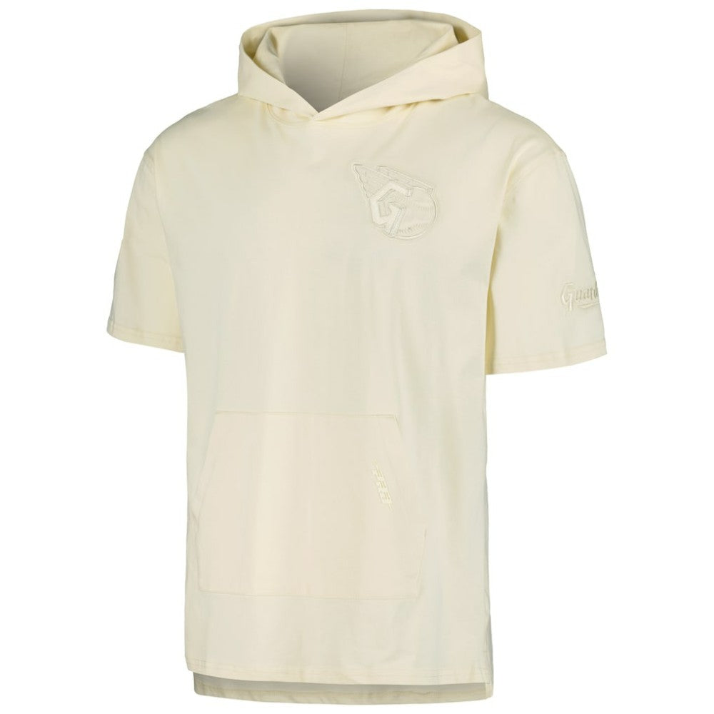Cleveland Guardians Pro Standard Neutral Hoodie T-Shirt - Cream Hoodies