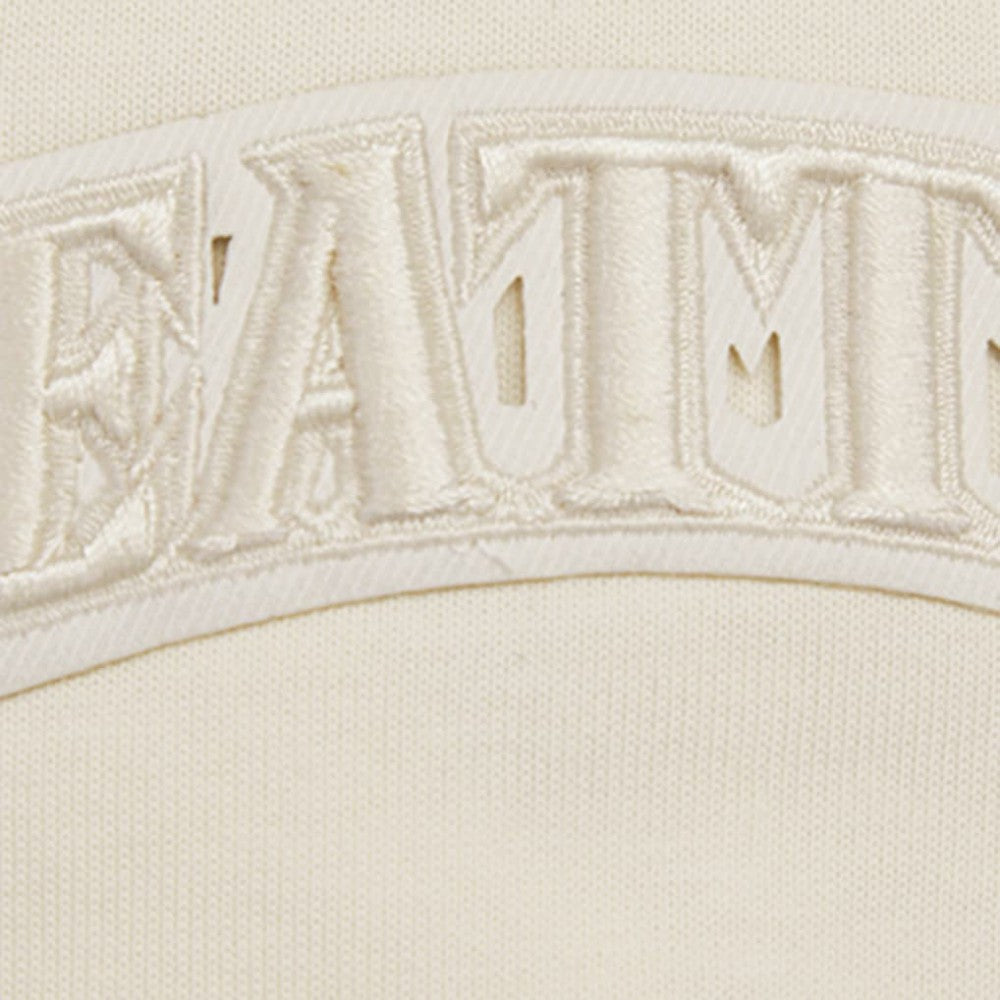 Seattle Mariners Pro Standard Neutral Hoodie T-Shirt - Cream Hoodies