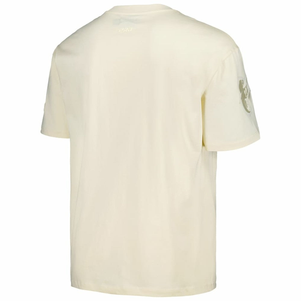 Baltimore Orioles Pro Standard Oversized Neutral CJ Dropped Shoulders T-Shirt - Cream T-shirts