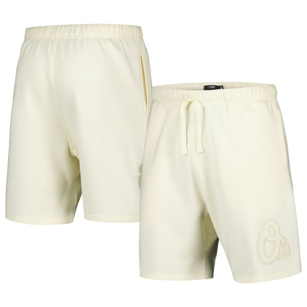Baltimore Orioles Pro Standard Neutral Fleece Shorts - Cream Shorts