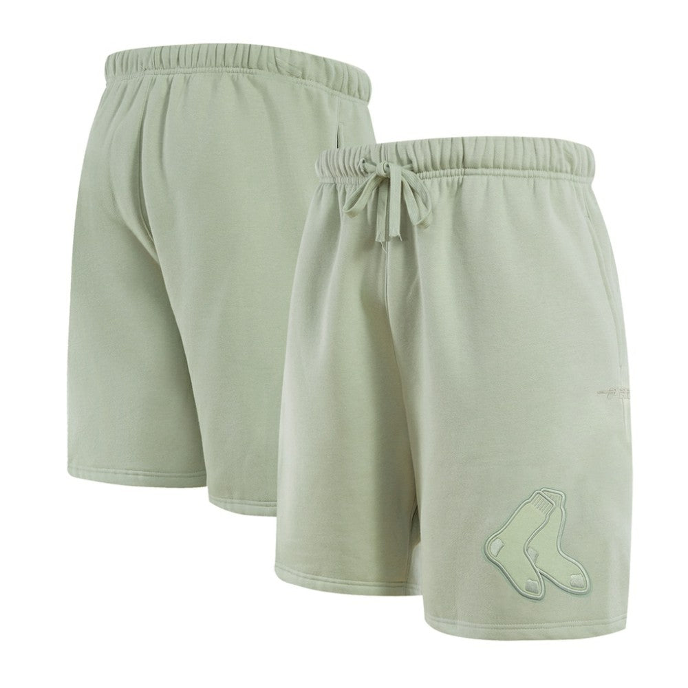 Boston Red Sox Pro Standard Neutral Fleece Shorts - Light Green Shorts