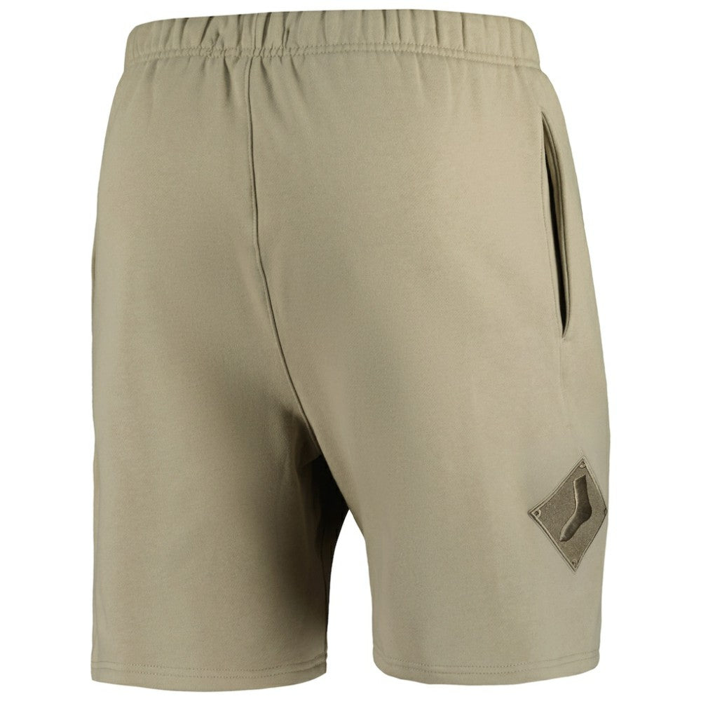 Chicago White Sox Pro Standard Neutral Fleece Shorts - Khaki Shorts