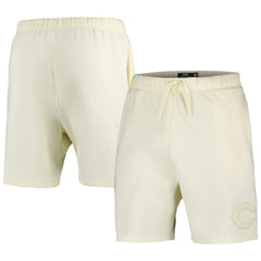 Cincinnati Reds Pro Standard Neutral Fleece Shorts - Cream Shorts